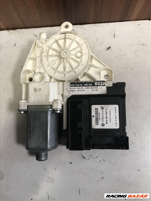 Audi A3 (8P) jobb első ablakemelő motor 8p0959802a 1. kép