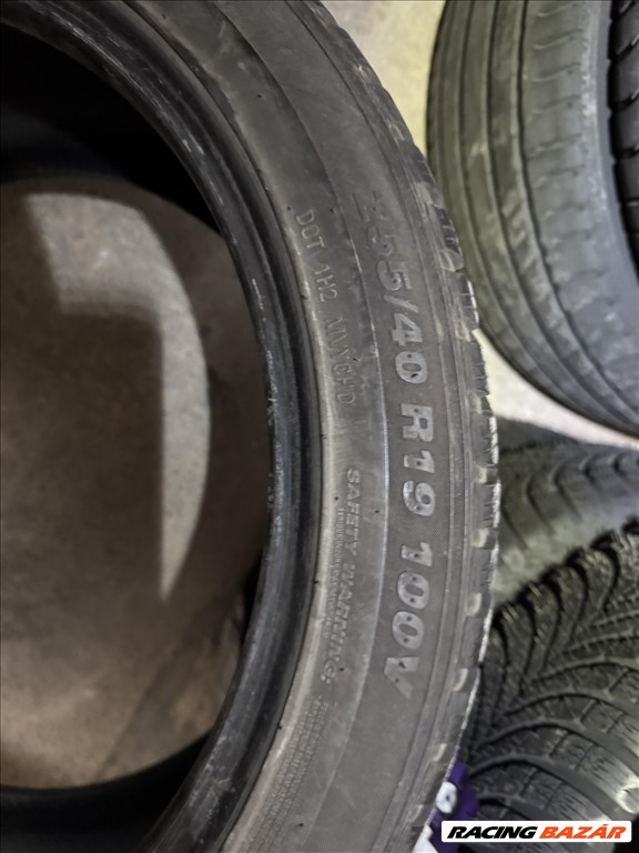 Kumho WinterCraft WP72 255/40 R19 100 V két darab 7mm-es téligumi eladó (2 db) 2. kép
