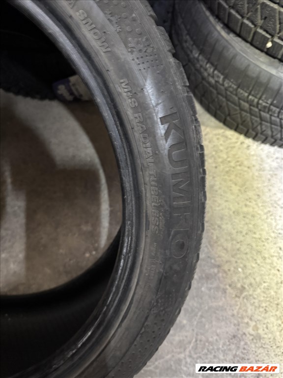 Kumho WinterCraft WP72 255/40 R19 100 V két darab 7mm-es téligumi eladó (2 db) 3. kép