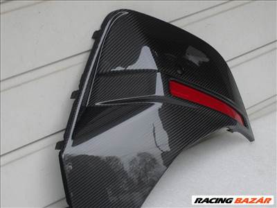 BMW 4-es G22 G23 G26 I4 Új M-Sport hátsó lökhárító Bal Carbon Betét 8081711 2020-tól