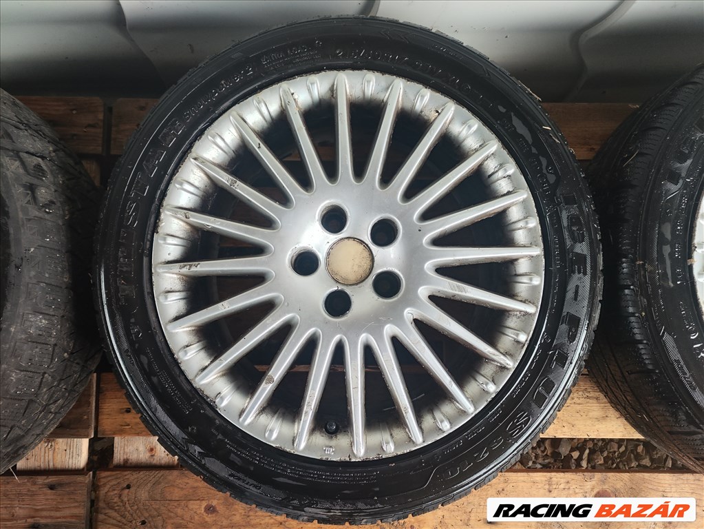 Alfa Romeo 159 5x110 lyukosztású 17" használt alufelni, rajta 225/50 eldobós téli gumi 50501529 9. kép