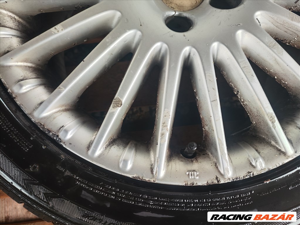 Alfa Romeo 159 5x110 lyukosztású 17" használt alufelni, rajta 225/50 eldobós téli gumi 50501529 10. kép