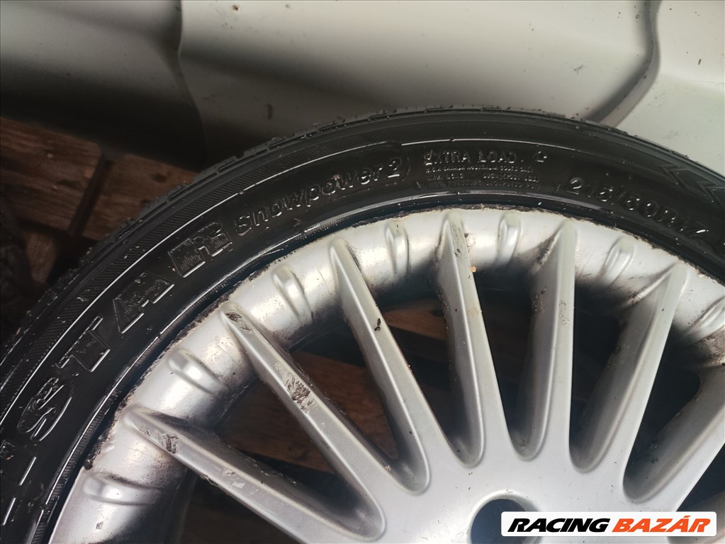 Alfa Romeo 159 5x110 lyukosztású 17" használt alufelni, rajta 225/50 eldobós téli gumi 50501529 11. kép