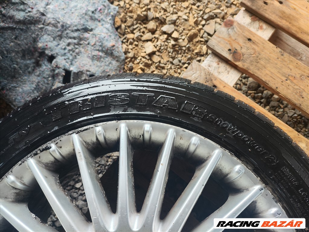 Alfa Romeo 159 5x110 lyukosztású 17" használt alufelni, rajta 225/50 eldobós téli gumi 50501529 16. kép