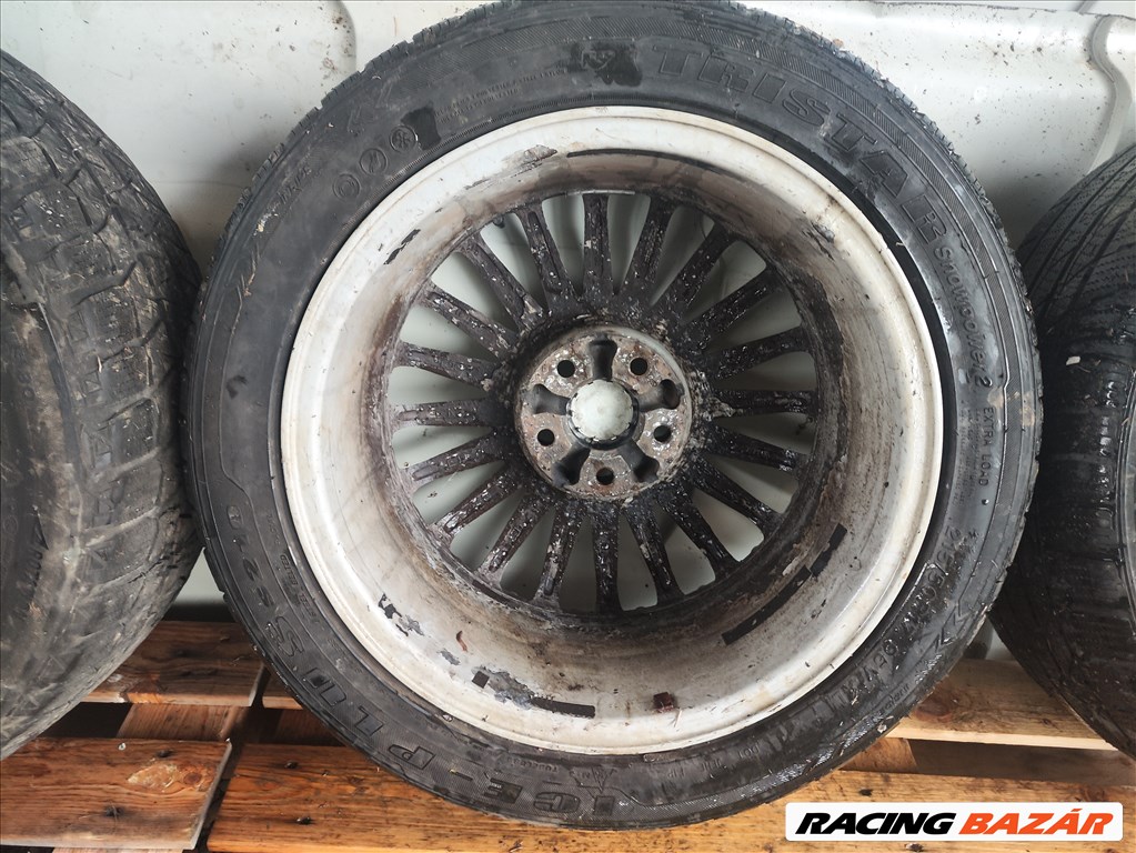 Alfa Romeo 159 5x110 lyukosztású 17" használt alufelni, rajta 225/50 eldobós téli gumi 50501529 20. kép