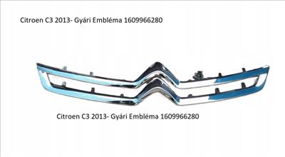 Citroen C3 2013- Gyári Embléma 1609966280 