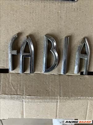 Skoda Fabia I Fabia felirat 