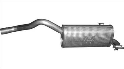 Polmo 07-48 hátsó kipufogó dob - FIAT Doblo (2nd gen), OPEL Combo D