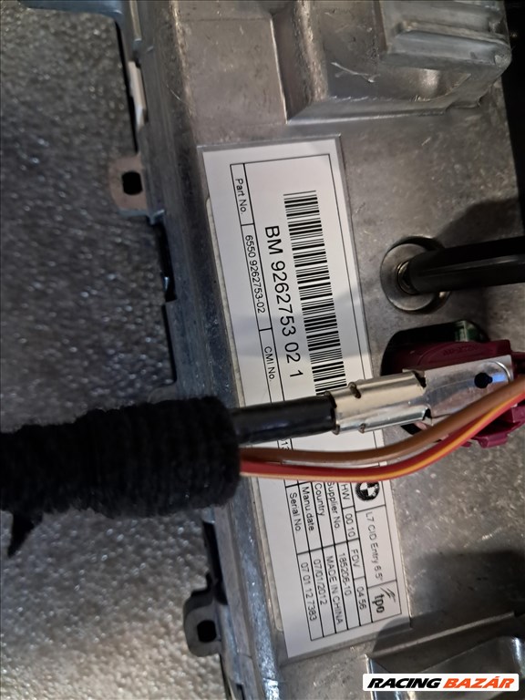 BMW F30 multifunkciós kijelző  65509262753 3. kép