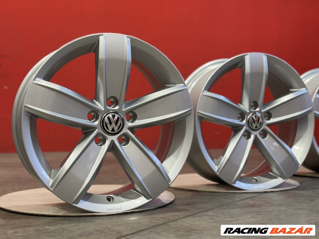R17 5x112 Original VW Volkswagen 6.5J ET41 Passat B8 T-Roc B5 B6 B7 B9 CC Arteon  2. kép