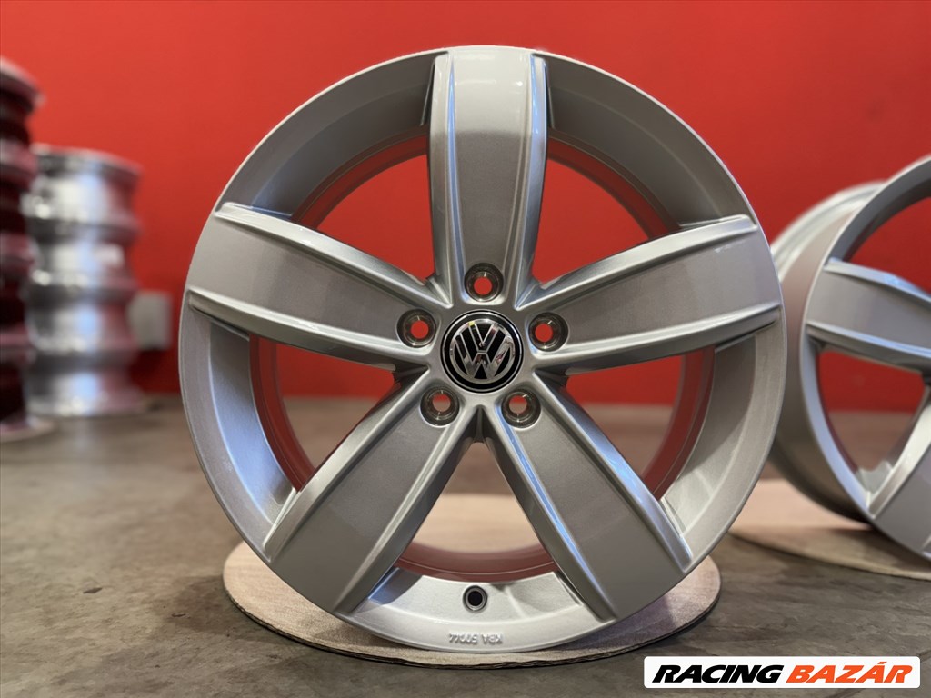 R17 5x112 Original VW Volkswagen 6.5J ET41 Passat B8 T-Roc B5 B6 B7 B9 CC Arteon  3. kép