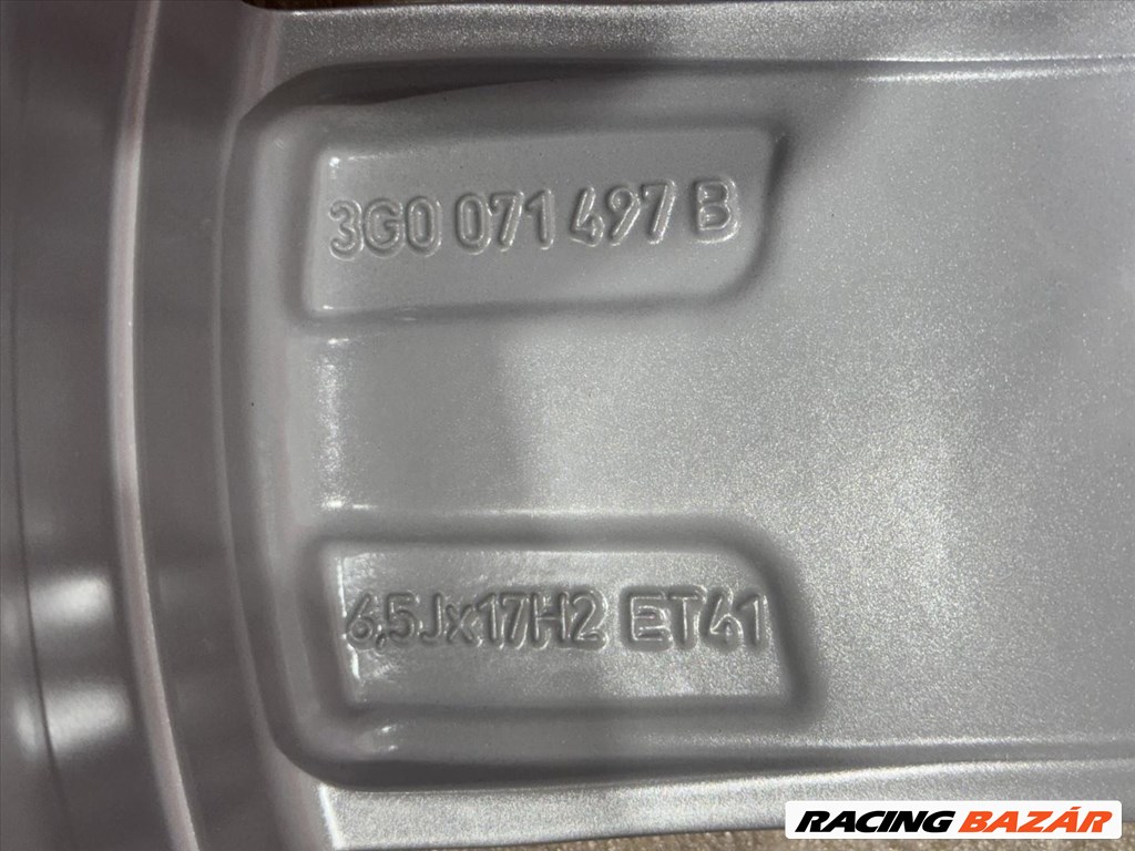 R17 5x112 Original VW Volkswagen 6.5J ET41 Passat B8 T-Roc B5 B6 B7 B9 CC Arteon  5. kép