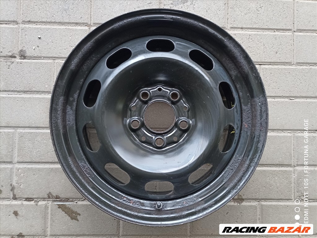 5x112 16" BMW használt lemezfelni garnitúra dísztárcsával +TPMS (333) 3. kép