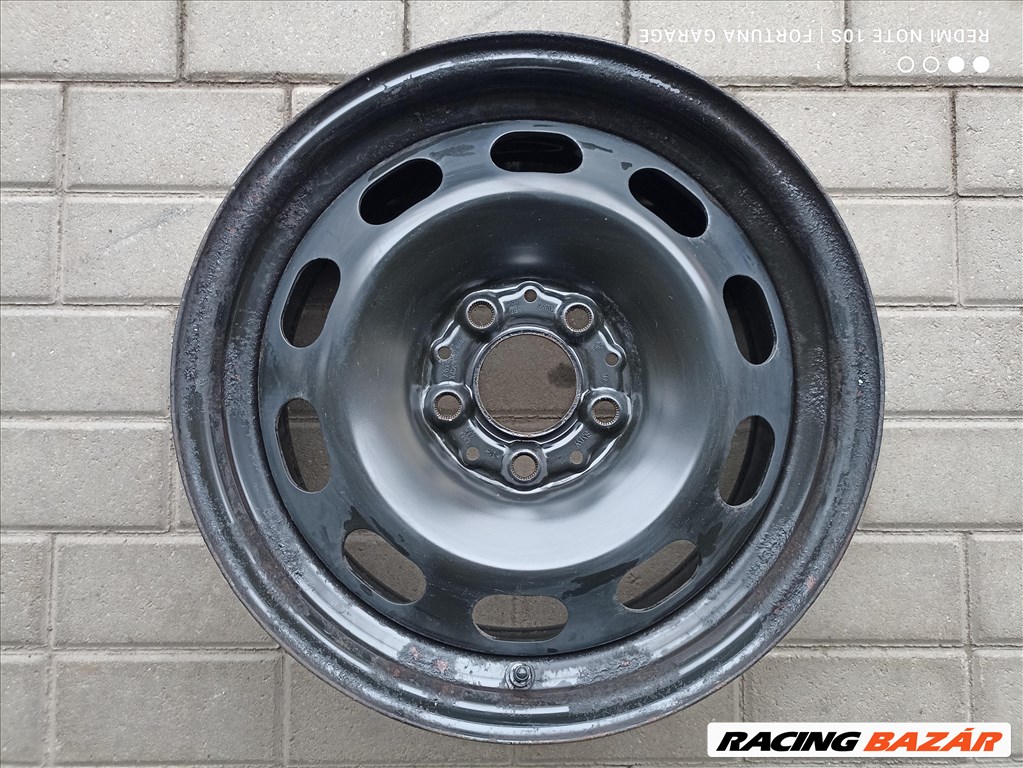 5x112 16" BMW használt lemezfelni garnitúra dísztárcsával +TPMS (333) 4. kép