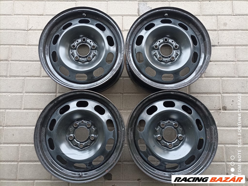 5x112 16" BMW használt lemezfelni garnitúra dísztárcsával +TPMS (333) 2. kép