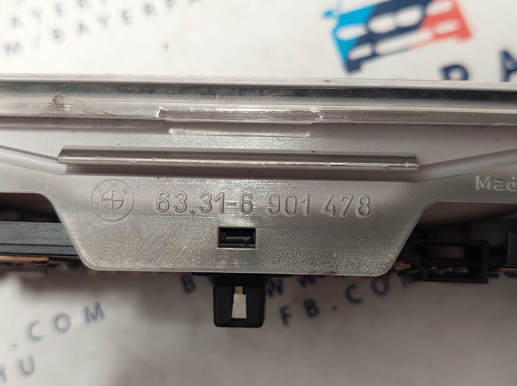 BMW E46 M-es kristály belsõ beltér lámpa világítás - karcos 4. kép