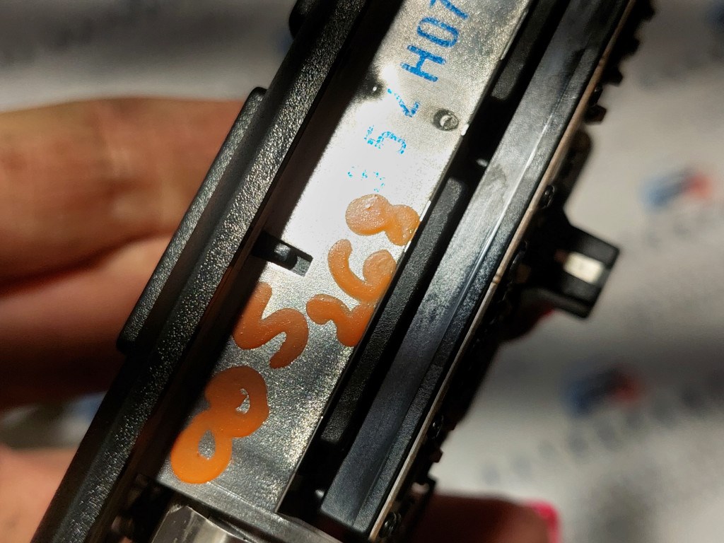 BMW E46 M-es kristály belsõ beltér lámpa világítás - karcos 5. kép