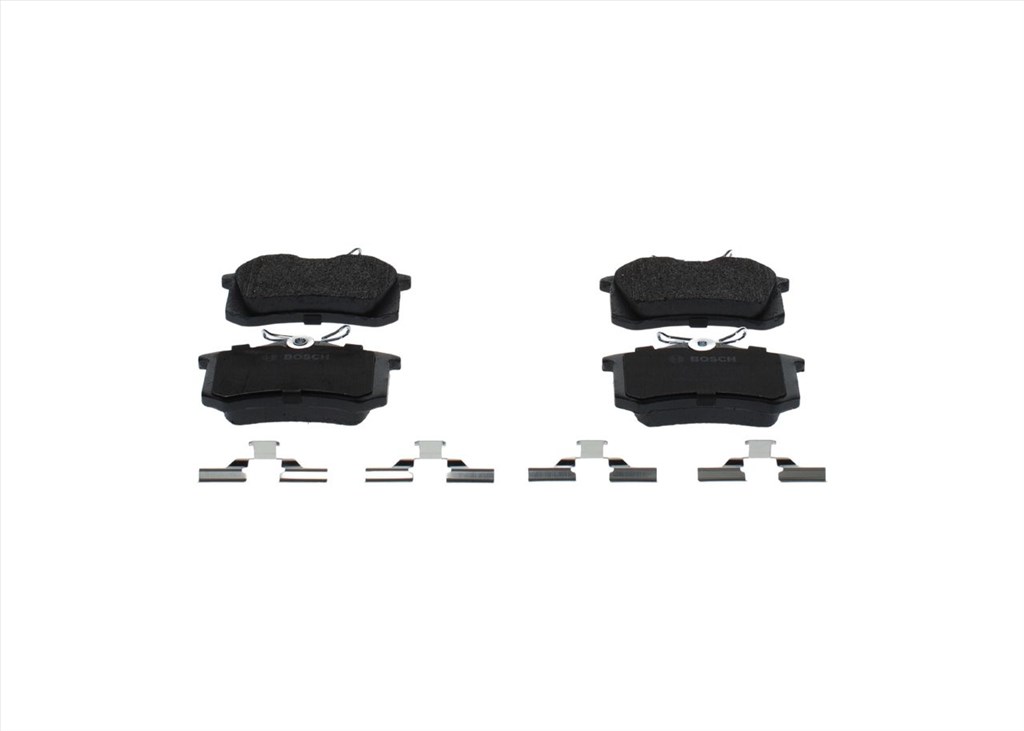 fékbetétkészlet, tárcsafék BOSCH 0 986 494 597 for AUDI, SEAT, SKODA, VW, … 1. kép