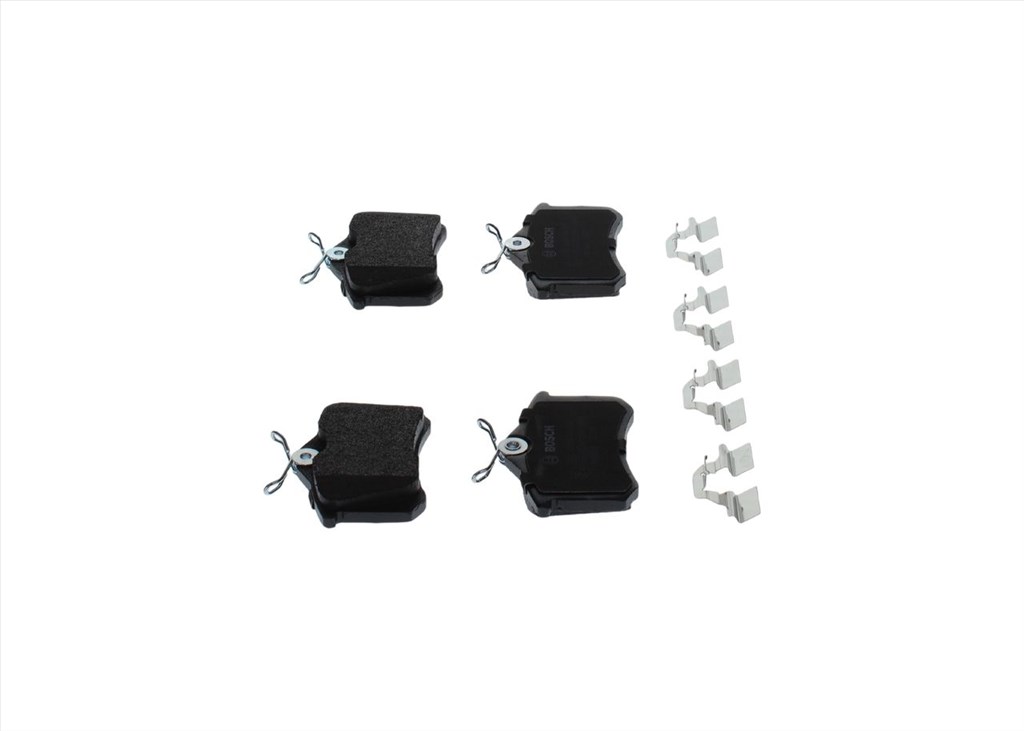 fékbetétkészlet, tárcsafék BOSCH 0 986 494 597 for AUDI, SEAT, SKODA, VW, … 2. kép