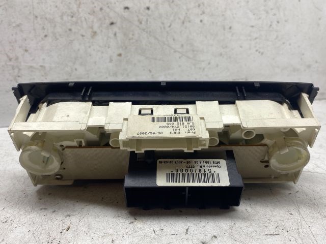 SKODA FABIA II Fűtéskapcsoló (Nem klímás) 2. kép