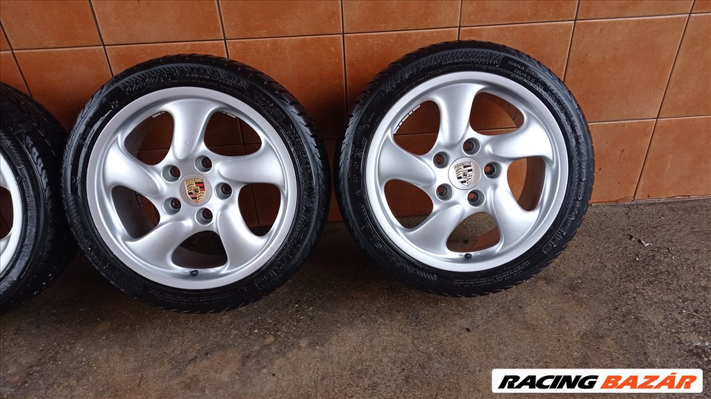 PORSCHE 911 17" ALUFELNI 5X130 TÉLI 205/50R17 GUMIVAL OLCSÒN!! 3. kép