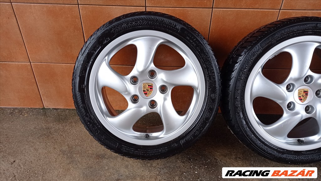 PORSCHE 911 17" ALUFELNI 5X130 TÉLI 205/50R17 GUMIVAL OLCSÒN!! 4. kép