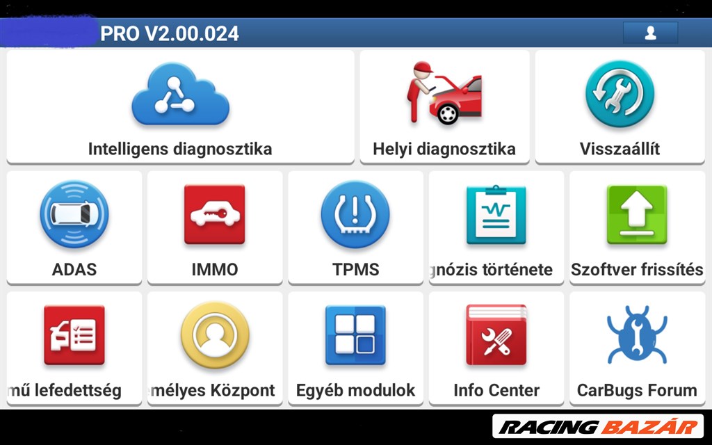 Thinkdiag Pro diagnosztika tablettel használatra készen 2. kép
