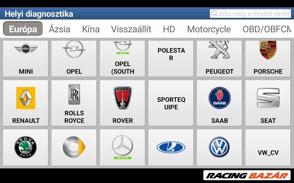 Thinkdiag Pro diagnosztika tablettel használatra készen 4. kép