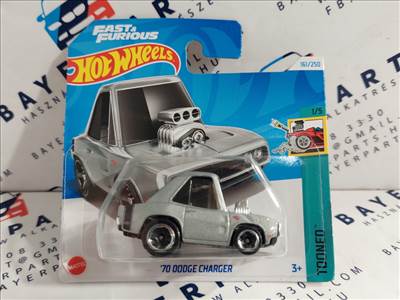 HW Dodge Charger (1970) - Fast & Furious - Halálos Iramban - Tooned 1/5 - 161/250 - Hot Wheels - 1:64