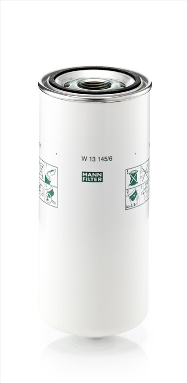 MANN-FILTER W 13 145/6 - olajszűrő DAF 1. kép