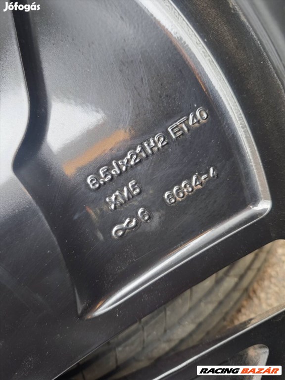 5x112 21 Volkswagen gyári - 235/45 255/40 r21 " Bridgestone nyári ID 8. kép