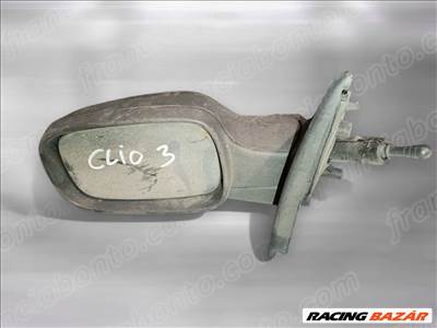 Renault Clio III 2005-2009 Bal visszapillantó tükör (kézi)
