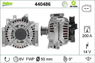 generátor VALEO 440486 for MERCEDES-BENZ