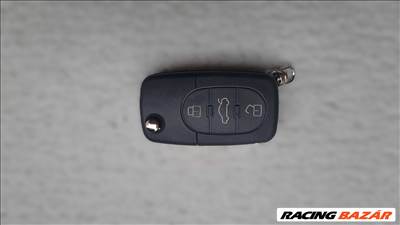 Audi A3 (8L) A4 (B5 - 8D) A6 (C5 - 4B) A8 (D2 - 4D) TT (8N) távirányító bicskakulcs kulcs  4d0837231n