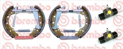 BREMBO K 85 036 - fékpofakészlet AUDI SEAT SKODA VW