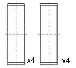 FAI AutoParts BB2040-STD - hajtókar csapágy NISSAN OPEL RENAULT VAUXHALL