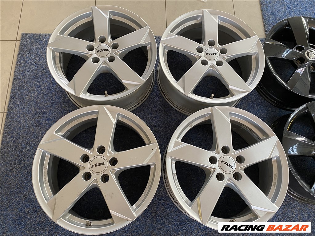 (3455)  Rial 17 alufelni felni, 5x112, Audi Volkswagen Mercedes 3. kép