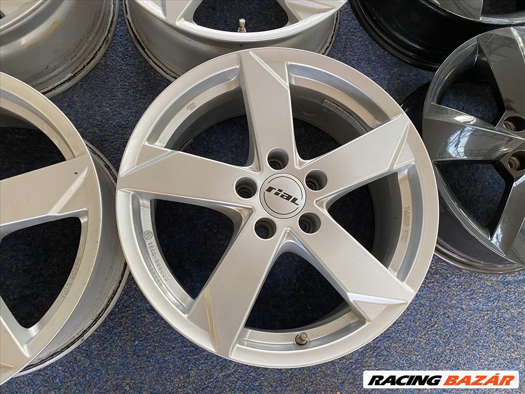 (3455)  Rial 17 alufelni felni, 5x112, Audi Volkswagen Mercedes 4. kép