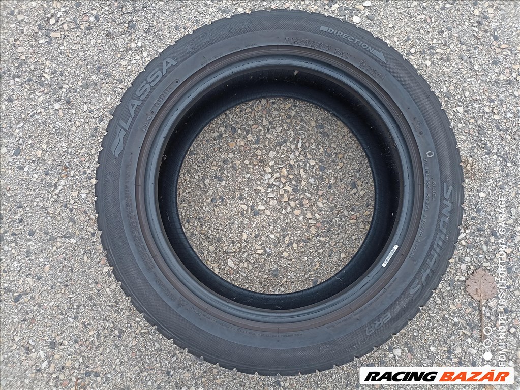 215/55 R17" Lassa használt téli gumik 3. kép
