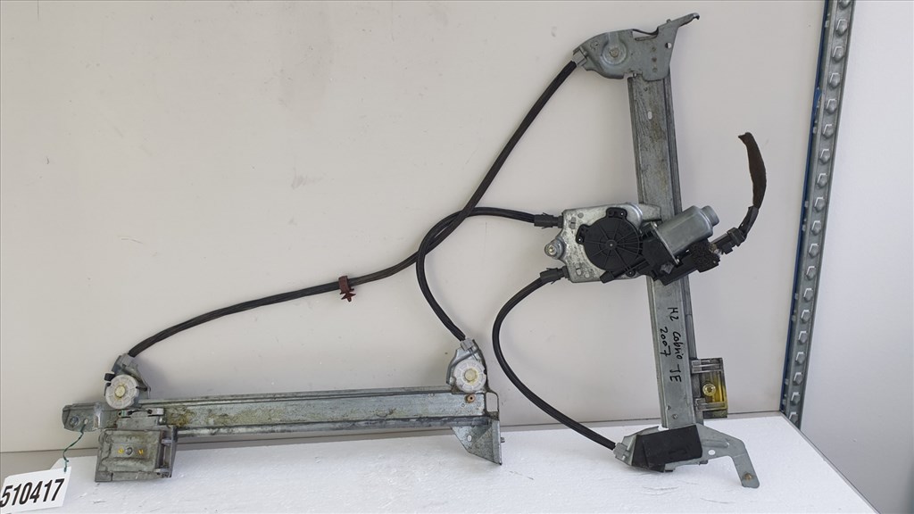 510417 Renault Megane 2 CABRIO 2007, Jobb Első Ablakemelő Szerkezet Motorral  1. kép
