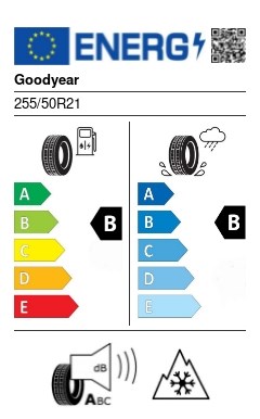 Goodyear UltraGrip Performance + 255/50 R21 109H XL * M+S 3PMSF téli gumi 2. kép
