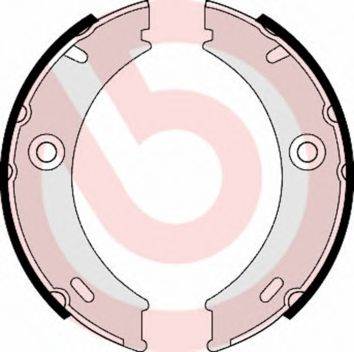 BREMBO S 50 513 - kézifék fékpofakészlet MERCEDES-BENZ VW