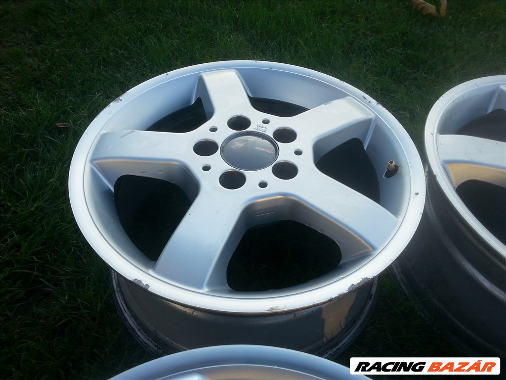  5x112 lyukosztásu ET33 7,5Jx16 gyári Mercedes alufelni garnitúra 3. kép