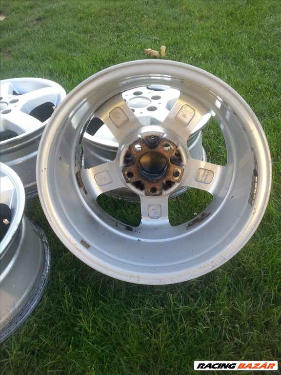  5x112 lyukosztásu ET33 7,5Jx16 gyári Mercedes alufelni garnitúra 6. kép