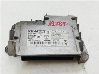 RENAULT CLIO III (BR0/1/ CR0/1) 1.6 2005-2010  107 LE 79 KW Légzsák Elektronika
