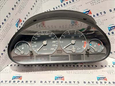 BMW E46 320 323 325 328 330 benzines km óra óracsoport - coupe - automata