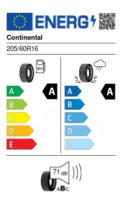 Continental EcoContact 6 205/60 R16 92H nyári gumi 2. kép