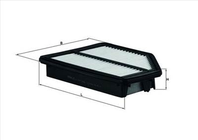 MAHLE LX 3007 - légszűrő HONDA HONDA (DONGFENG)