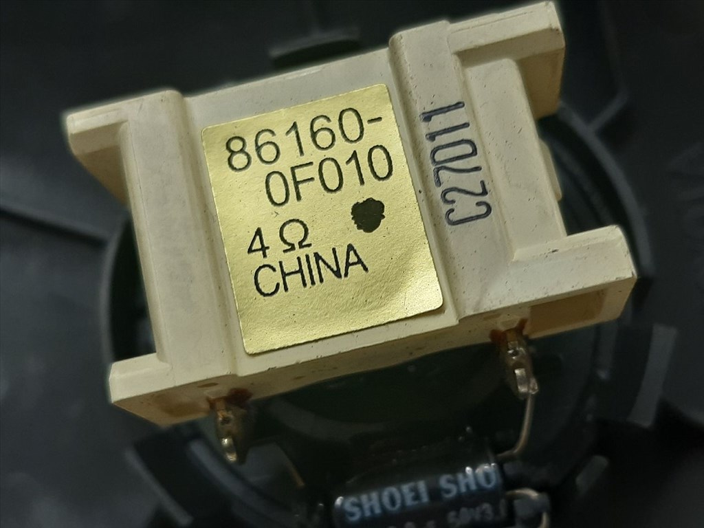 TOYOTA COROLLA Verso II (ZER_/ ZZE12_/ R10) 1.8 (ZNR11_) Magassugárzó Hangszóró #18693# 9. kép