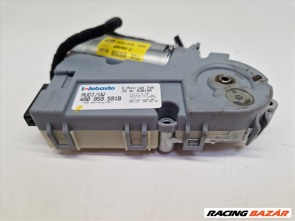Volkswagen Golf IV tetőablak nyitó motor 4B0 959 591 B (15001) 2. kép